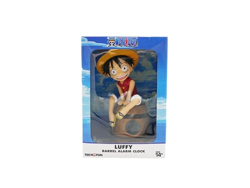 TEKNOFUN Official Licence One Piece Luffy Barrel OP Alarm Clock with Collectable Figure for Child 811644 - Image 3