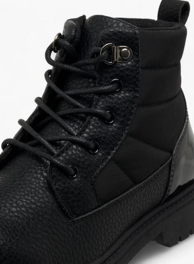 Flora Bella By Shoexpress BLACK Girls Zipper Boots for Women | Best Price UAE