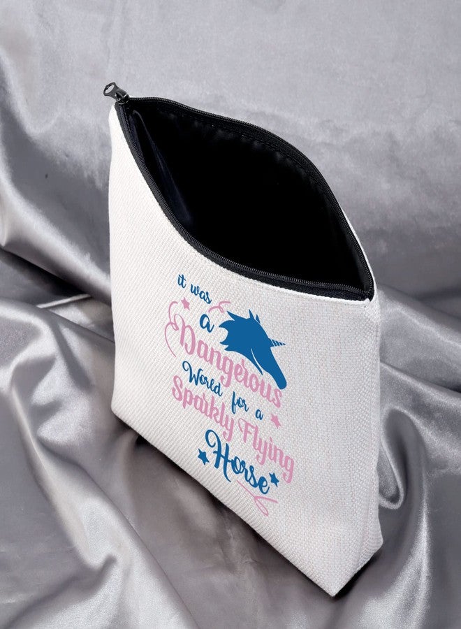 MEIKIUP Keeper of the Lost Sylveny Inspired Gift Book Lover Cosmetic Bag Organizer Pouch KOTLC Gift Bookish Gift Reader Gift (Flying Horse Bag) - Image 5
