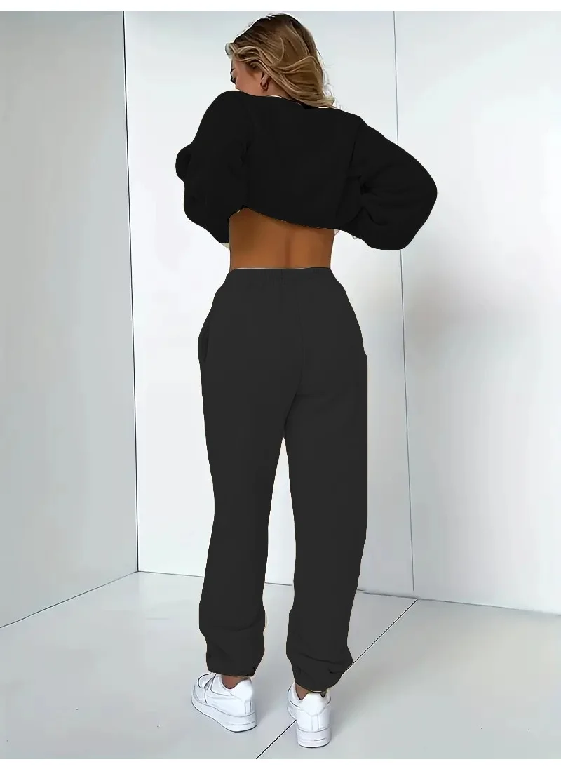 دوغ فش Tracksuit Brooklyn Printed Plus Size Bottom Top Set