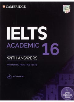 كتاب تدريب الطلاب الأكاديمي ELTS 16 مع الإجابات مع الصوت وبنك الموارد  - Image 1
