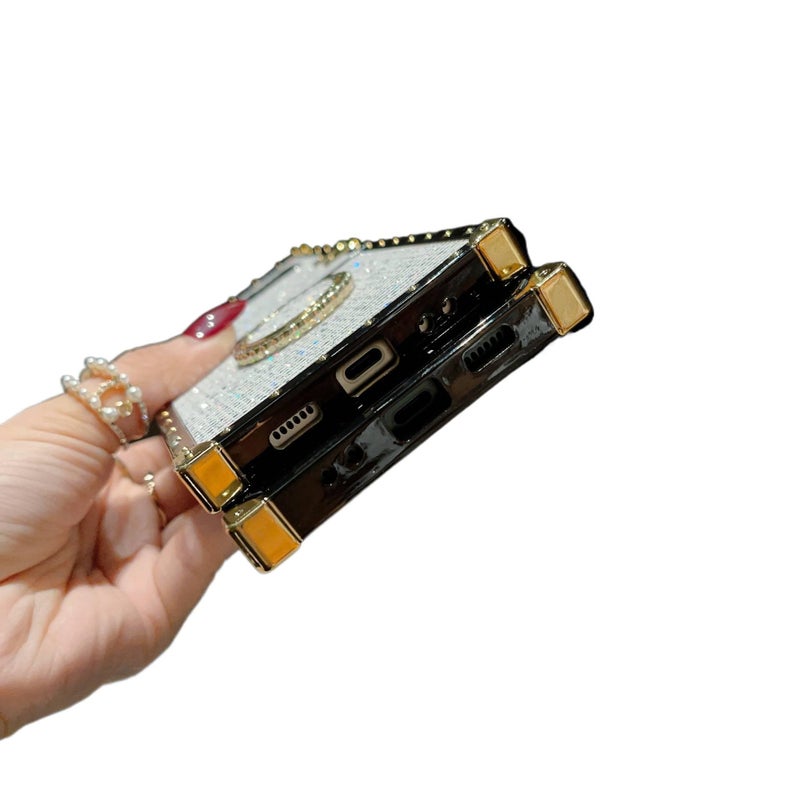 غطاء واقي | مقاوم للصدمات لـ Samsung Galaxy Z Flip 7 | حماية من السقوط | ذهبي شامبانيا | Plastic - Image 5
