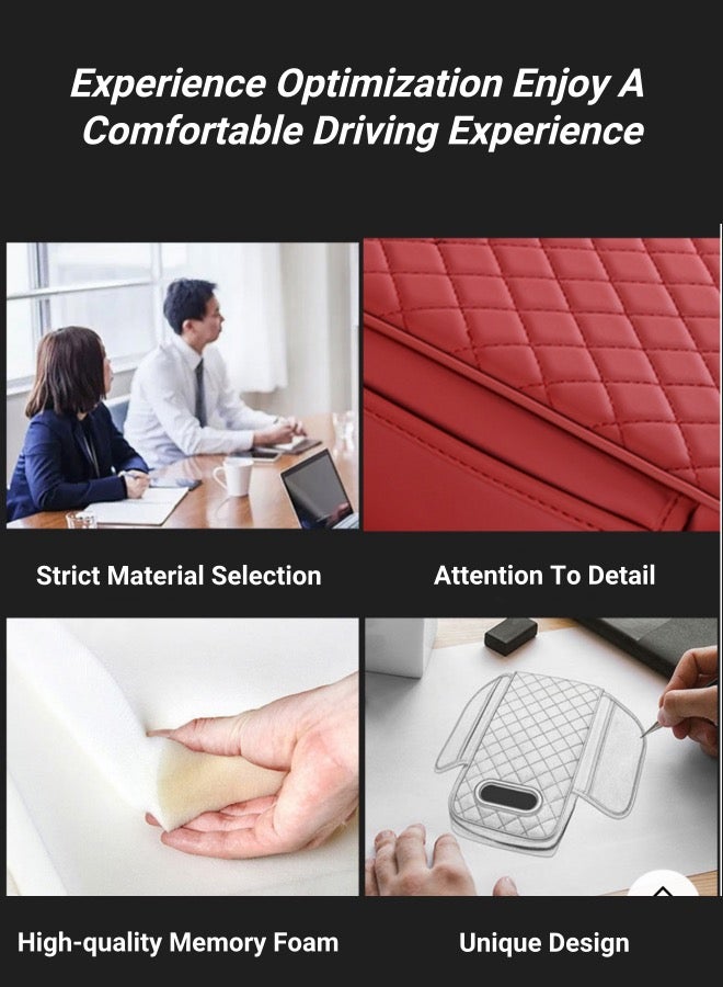 Generic Universal Waterproof Car Armrest Cover, 3 in 1 Car Armrest Cushion(Tissue Box,Cup Holder,Phone Holder Storage Bag), Car Armrest Cover,Car Interior Accessories (Coffee)  - Image 3