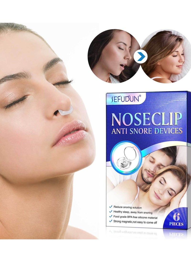 Sefudun Noseclip Anti Snore Devices for Prevent Snoring and Relieve Breathing Difficulties  - Image 1