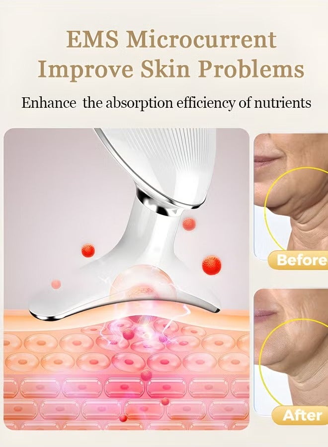 إسكدنيا جهاز تدليك الوجه والرقبةمضاد للشيخوخة والتجاعيدومزيلالذقن المزدوجة أداة تجميل لرفع وشدالبشرة - Image 5