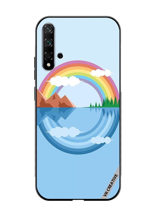 VR CREATIVE Protective Case Cover For Huawei Nova 5T Colorful Sea Design Multicolour - Image 1
