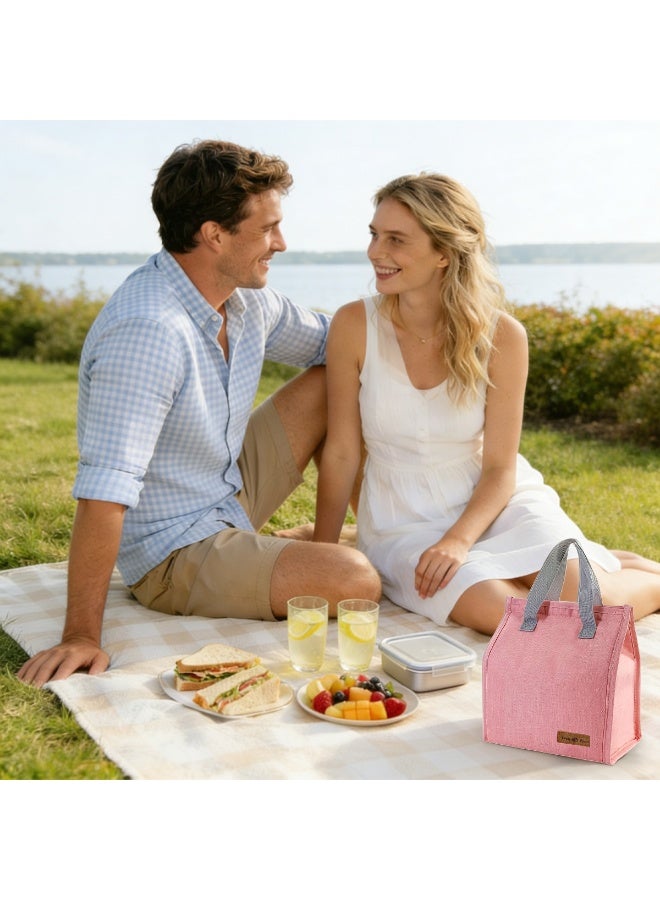 ACYYH Insulated Lunch Bag - Easy to Carry, Reusable, Leak-proof Bento Box for Office, Work, School, Picnic Cooler or Traveling - Image 4