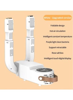 JAJEEK Shoe Dryer, Boot Shoe Dryer & Socks Dryer – Portable Smart Multi-Functional Folding Shoe Dryer with Temperature Control, UV Disinfection & Deodorizing, Ideal for Shoes, Boots & Socks  - Image 3