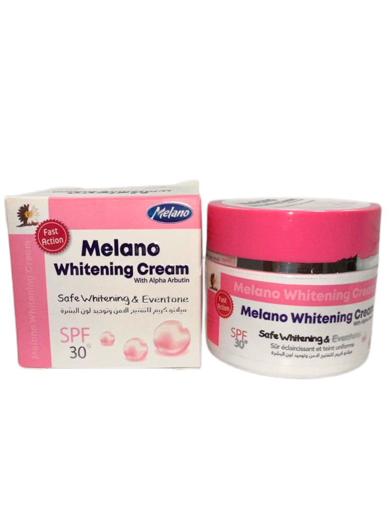 MELANO Safe Whitening Cream And Unify Skin Tone 50 gm - Image 1