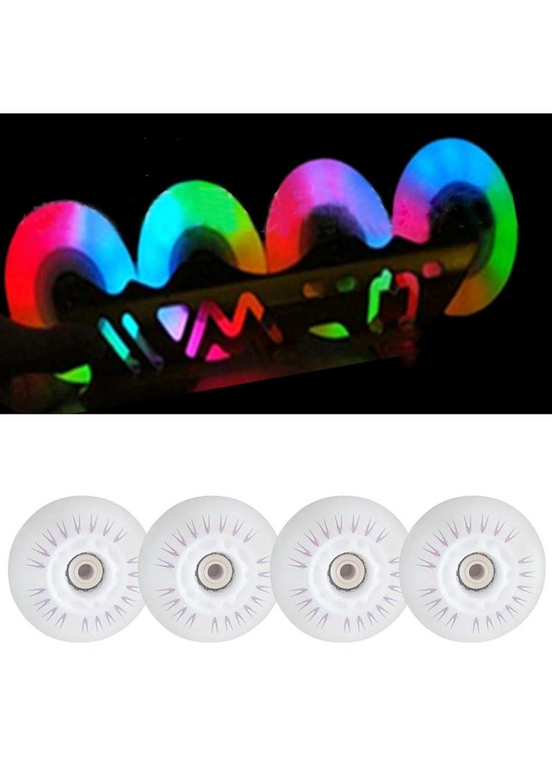 Y&D - 70mm Colorful Luminous Wear Resistant Flash Skate Wheels 4 Pack - Image 1