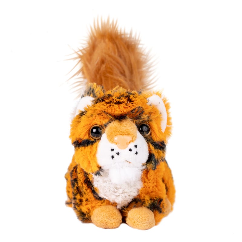 Randimals Randimini Collection Squiger Squirrel and Tiger Floppy Plush Bean Filled Toy 65 Soft Huggable Premium Quality Hybrid Animal Friend Encourages Adventure Imagination - Image 3