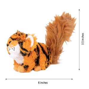 Randimals Randimini Collection Squiger Squirrel and Tiger Floppy Plush Bean Filled Toy 65 Soft Huggable Premium Quality Hybrid Animal Friend Encourages Adventure Imagination - Image 5