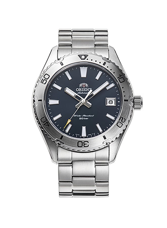 ORIENT Men Men's Analog Round Shape Stainless Steel Wrist Watch RA-AC0Q02L - 39.9 Mm - Image 1