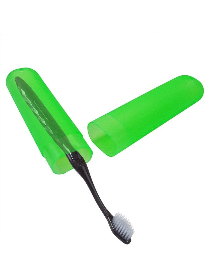 Bskifnn 24PCS Plastic Toothbrush Case Six Colors Portable Dustproof Toothbrush Cases Toothbrushes Holder for Daily and Travel Use 24 - Image 5