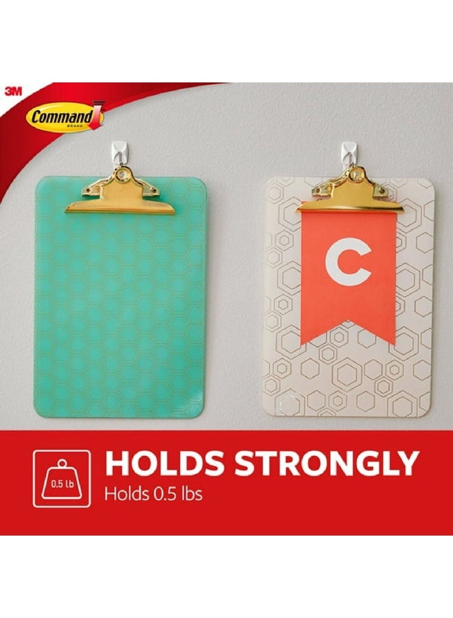 Command 12-Piece Damage-Free Hanging Adhesive Hook Set White 20 x 40 x 20 mm 17067-9ES  - Image 3