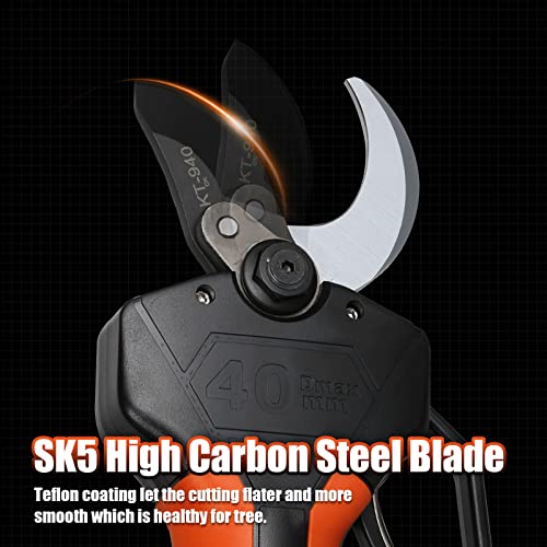 Kebtek SK5 High Carbon Steel Blade Replacement for KT940 Electric Pruner 40MM (1.57 Inch) Cutting Diameter (KT940-One Pair Blade) - Image 2