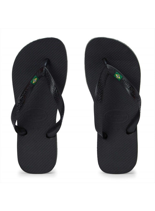 Havaianas شباشب للجنسين، سوداء، 5.5 US رجال - Image 1