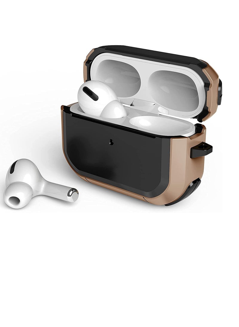 ELTRAZONE AirPods Pro Case Cover with Keychain Full Protective Shockproof Soft TPU Accessories Skin Compatible for Apple Airpods Pro Case for Women Men Girls Boys Front LED Visible - Image 1