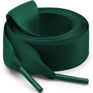 Silk Shoelaces 120cm Length 2cm Width - Satin-Like Elegant Finish Decorative Shoelaces for Casual Shoes Sports Shoes Women Girls Kids