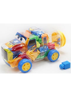 Big Building Blocks - Cartoon Retro Car (Blue) - pzsku/Z61142C582ABA501F6D1DZ/45/_/1734602306/7d7fa15f-ff85-476c-b8e7-c2e814157389