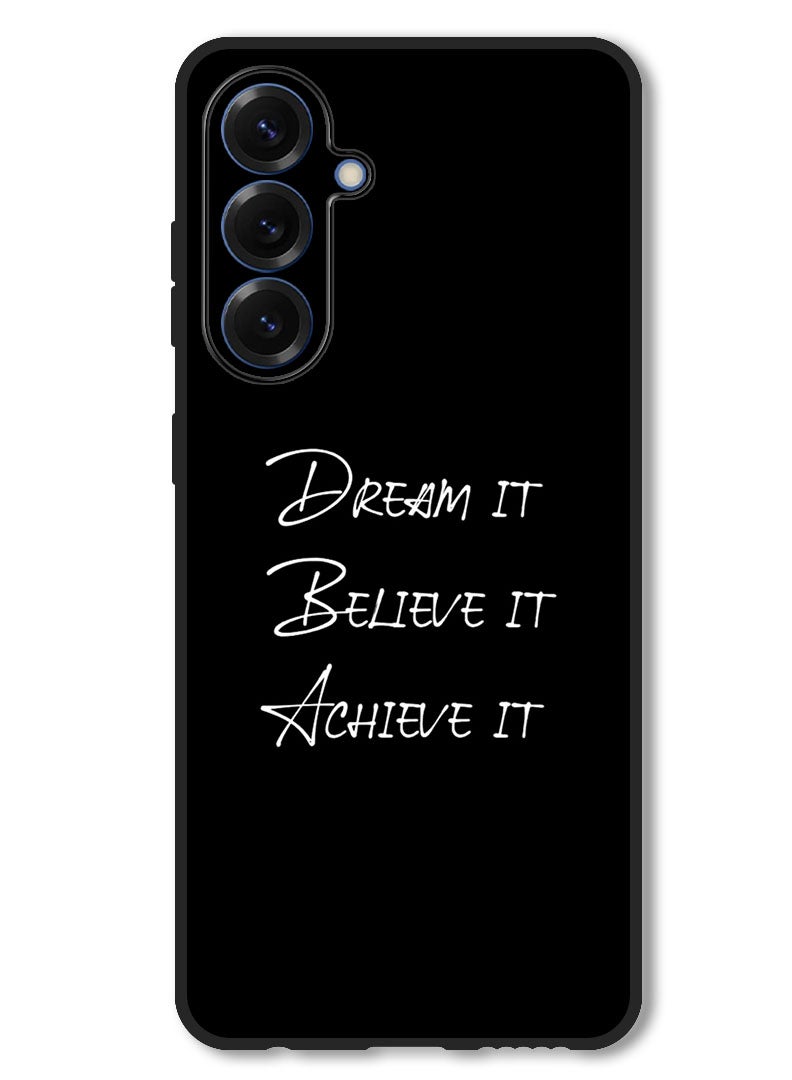 Theodor Case Compatible with Samsung Galaxy A36 Protection Shockproof Bumper Cover Dream it - Image 1