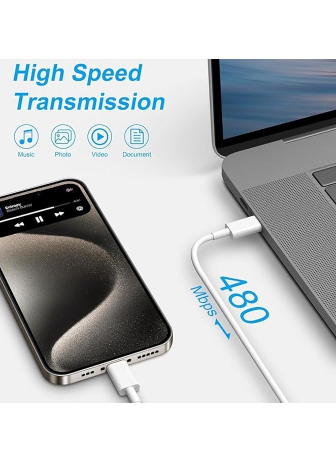 ION 25W Powerful iPhone Wall Charger with Type-C Port, Comes with 1M Type-C Charging Cable with Up to 60W Transfer Power for Charging and Data Transfer, Compatible with (iPhone, Samsung, Huawei, Xiaomi) and Other Devices - Image 5