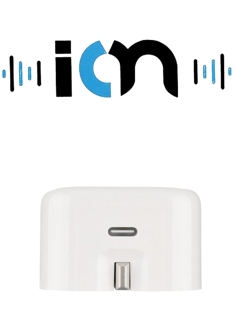 ION 25W Powerful iPhone Wall Charger with Type-C Port, Comes with 1M Type-C Charging Cable with Up to 60W Transfer Power for Charging and Data Transfer, Compatible with (iPhone, Samsung, Huawei, Xiaomi) and Other Devices - Image 2