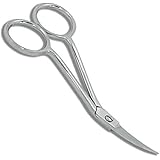 ThreadNanny 4 Inch Double-Curved Double Bend Machine Embroidery Scissors from - Image 1