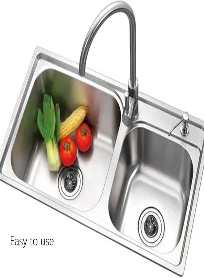 OUKENS سدادة مطحنة القمامة من OUKENS، واقيات رذاذ مطحنة القمامة السوداء مقاس 3 بوصات من مادة ABS وسدادة مطاطية عالمية لمطحنة نفايات الطعام في المطبخ وملحقات سدادة الحوض من Waste King Whirlaway - Image 5