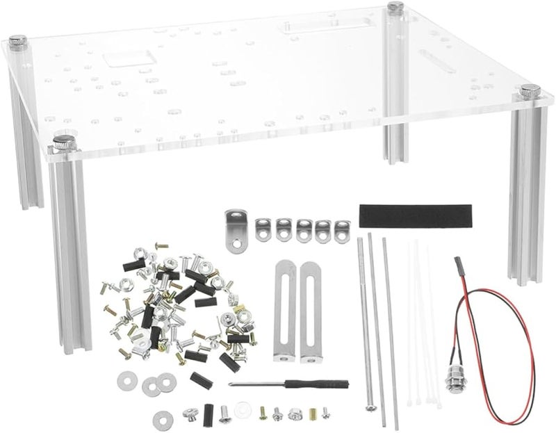 حالة كمبيوتر بإطار مفتوح مع قوس ثابت للوحات أم MATX لأجهزة الكمبيوتر المحمولة للألعاب ومحطات العمل - Image 2