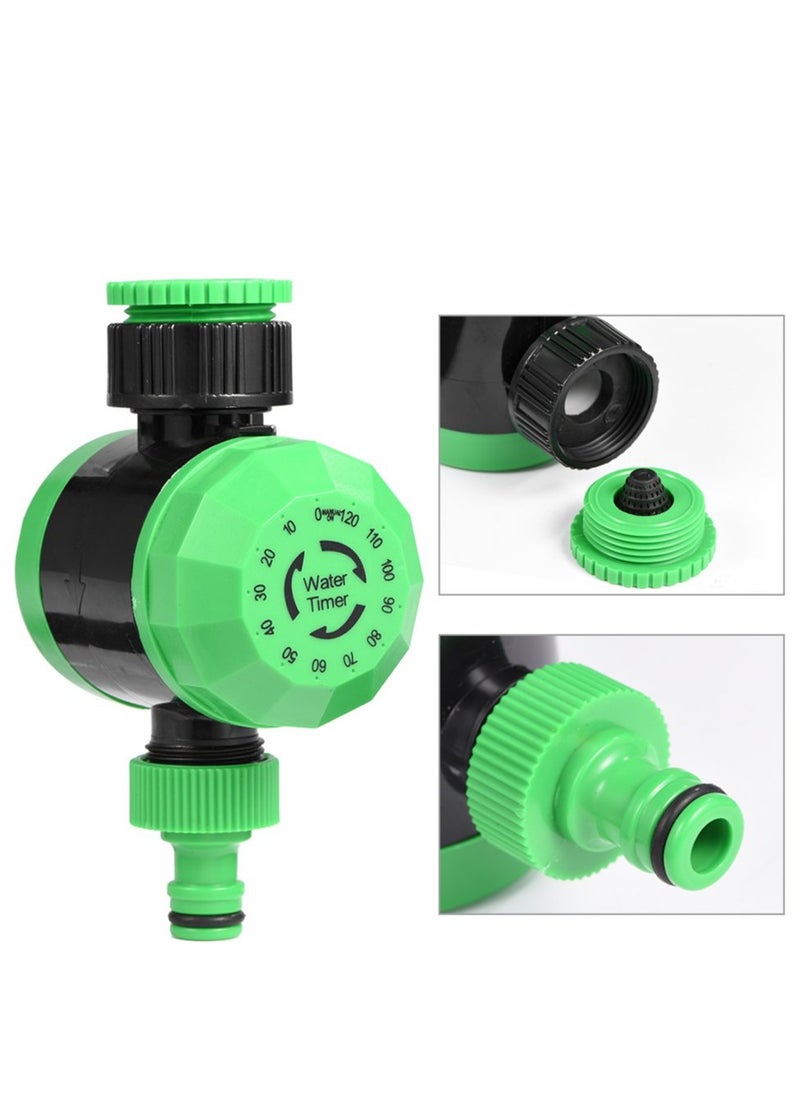 SYOSI - Water Timer, 2-120 Minutes Outdoor Garden Hose Water Timer, Drip Irrigation and Lawn Watering System, Controller Garden Irrigation Controller Automatic Shut-off Watering Timer - Image 1