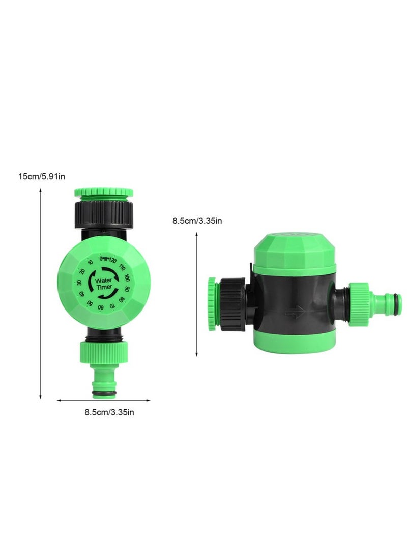 SYOSI - Water Timer, 2-120 Minutes Outdoor Garden Hose Water Timer, Drip Irrigation and Lawn Watering System, Controller Garden Irrigation Controller Automatic Shut-off Watering Timer - Image 1