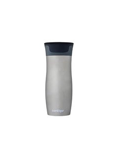 Contigo كوب حراري معزول من الفولاذ المقاوم للصدأ مع قفل تلقائي، كوب قهوة للسفر، خالٍ من مادة BPA، كوب مقاوم للتسرب مع غطاء سهل التنظيف، يحافظ على المشروبات ساخنة لمدة تصل إلى 5 ساعات، 470 مل  - Image 4