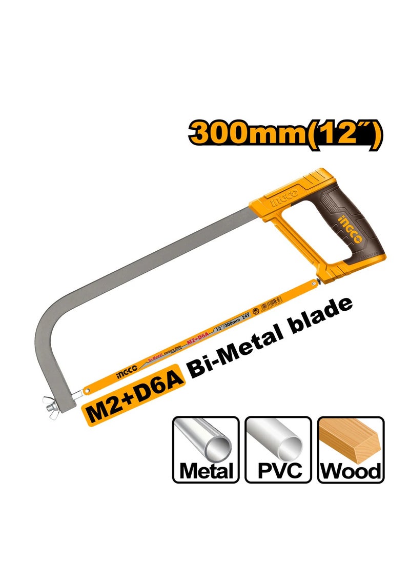 INGCO INGCO 12Inch Hacksaw Frame with Blade - HHFS3068  - Image 2