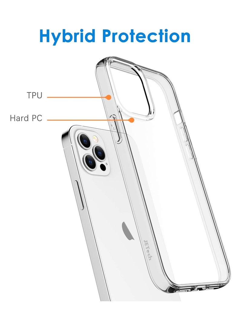Mismo Clear Shockproof Case for iPhone 12 Pro Max – Ultra Thin Transparent TPU Cover, Anti-Scratch & Anti-Yellowing Crystal Clear Protective Bumper Case - Clear - Image 5