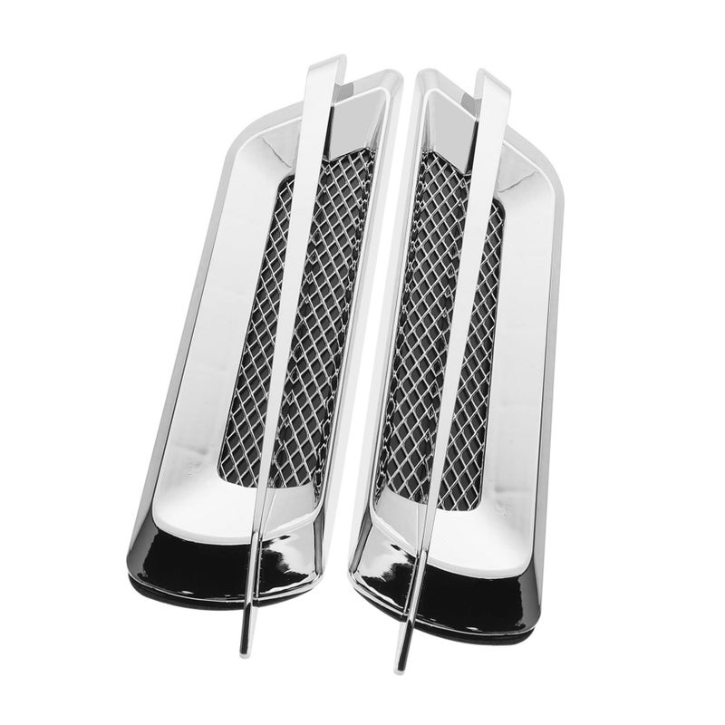 Automotive Hood Scoops Pair Air Vent Trim Decorative Covers Easy Install - Image 2