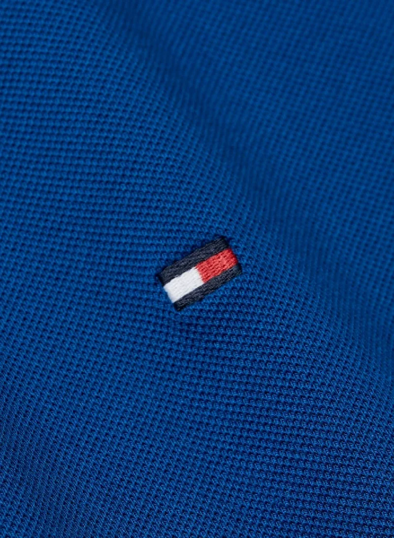 TOMMY HILFIGER Men's Core 1985 Regular Polo Shirt - Cotton, Blue