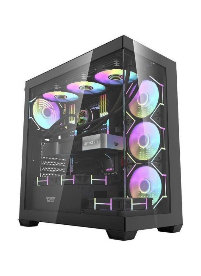 Game Sekret Infinity Gaming PC - Intel Core i5-12400F Processor | NVIDIA RTX 3050 8GB GPU | 16GB DDR4 RAM | 1TB M.2 NVMe SSD | ARGB Air Cooler | WiFi Ready | Windows 11 Pro | Game Sekret Desktop Computer Tower  - Image 1