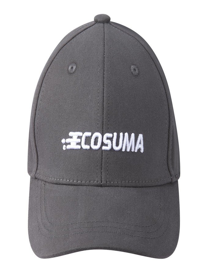 ECOSUMA Toddler Baseball Cap 2-4,4-6 T Gray - Image 1