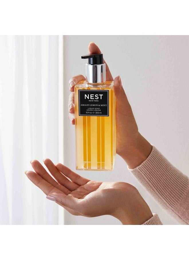 NEST FRAGRANCES - Amalfi Lemon & Mint Liquid Hand Soap 10 Ounce - Image 1