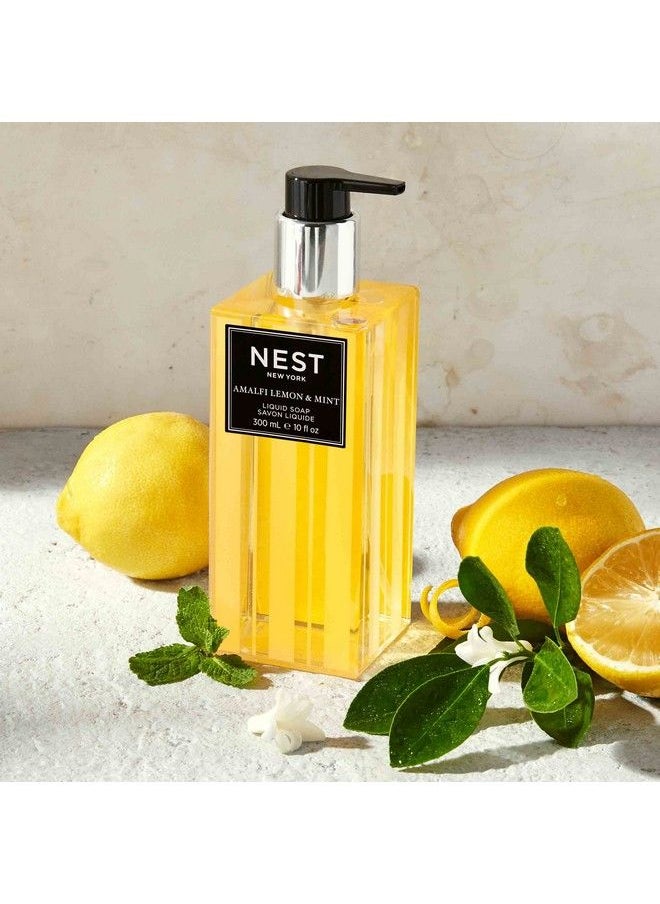 NEST FRAGRANCES - Amalfi Lemon & Mint Liquid Hand Soap 10 Ounce - Image 1