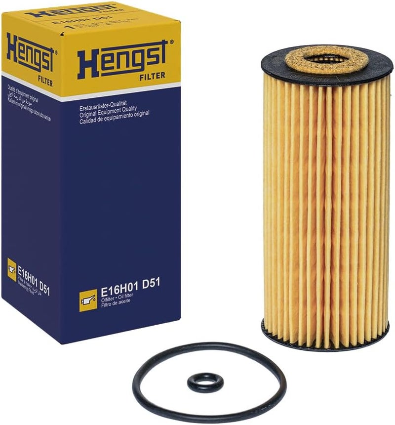 Hengst Oil Filter - Cartridge with gasket - Image 1