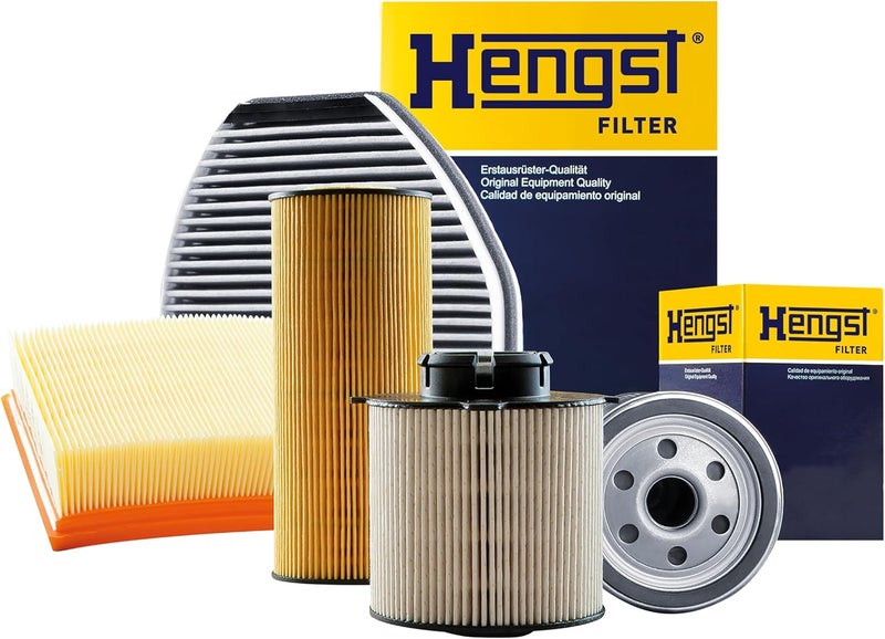Hengst Oil Filter - Cartridge with gasket - Image 3