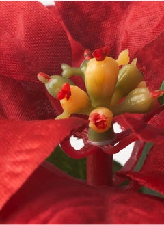 FEJKA Artificial Rose Plant in Black Pot  - Image 3