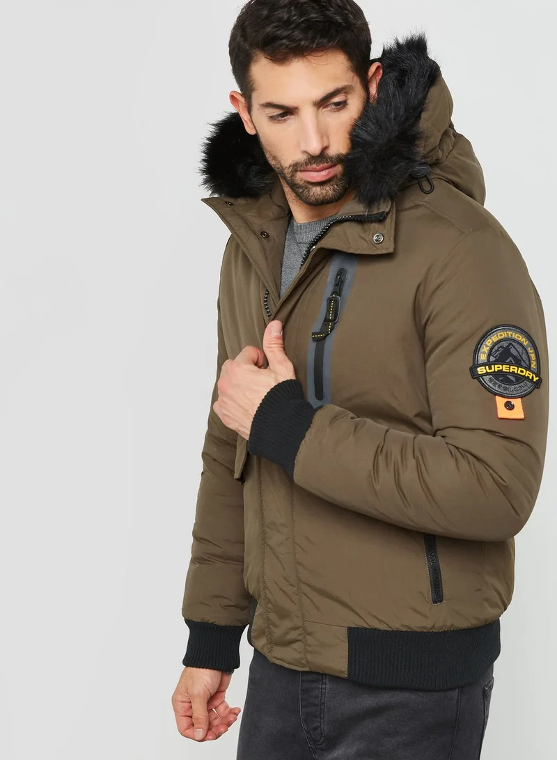 Superdry Everest Hooded Bomber Jacket