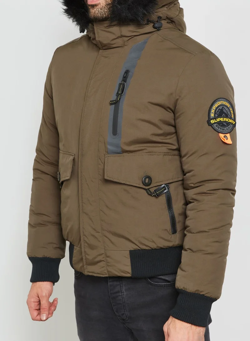 Superdry Everest Hooded Bomber Jacket