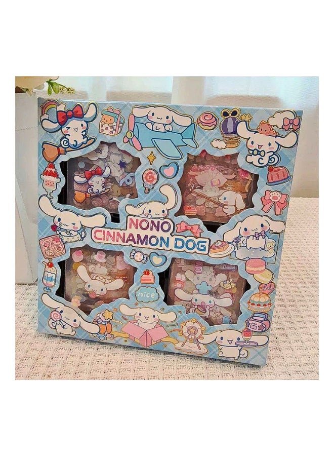 Cinnamoroll 100 Pcs. Kawaii Cinnamoroll Sticker Box Set – Assorted Decorative Stickers for Journals, Scrapbooks & Crafts - Image 2