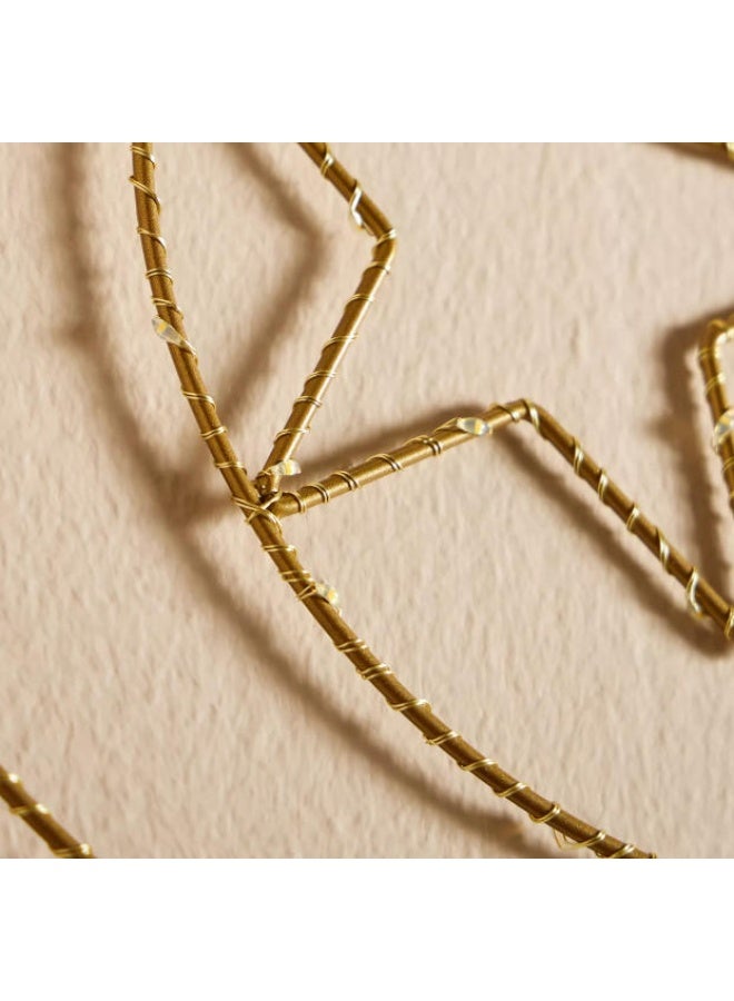 LINGWEI Ramadan Kareem LED Moon Night Light – Eid Mubarak Iron Art Table Lamp Ornament, Islamic Desktop Decoration - Image 3