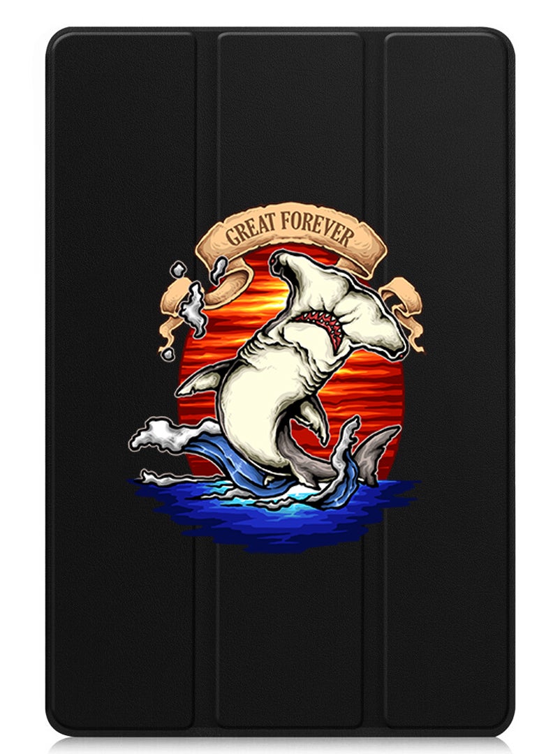 Theodor Protective Flip Case For Apple iPad Pro 13 (2024) With Trifold Stand Auto Wake Sleep Shockproof Cover Great Forever  - Image 1