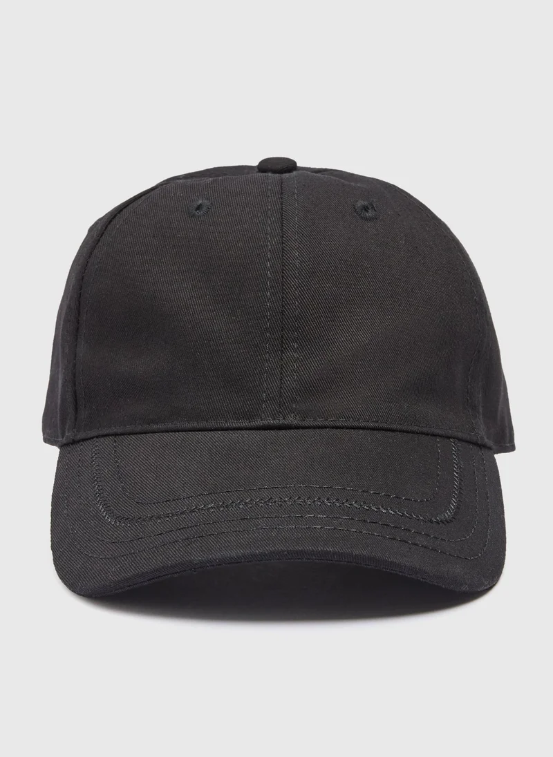 Matalan Black Plain Cap